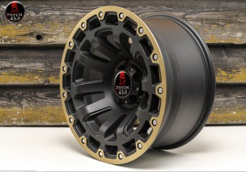 Llanta aleación 9x17 5x127 ET-12 para Jeep Wrangler JK-JL